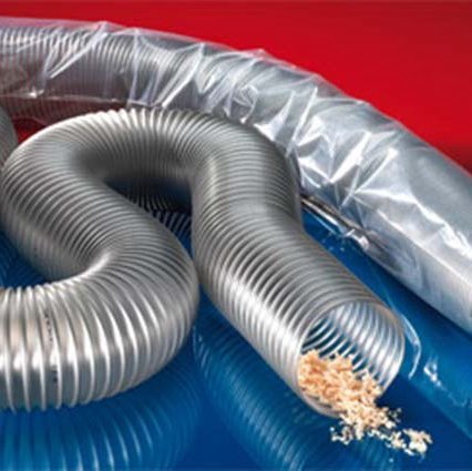 木工用抗靜電聚氨酯軟管，輕型，阻燃